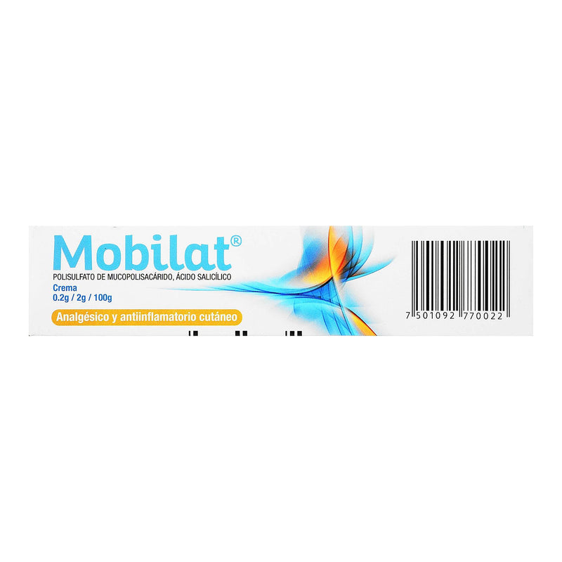 Mobilat Crema 0.2G/2G/100G 50G (Salicilico Mucopolisacarido) - WeCare Pharma