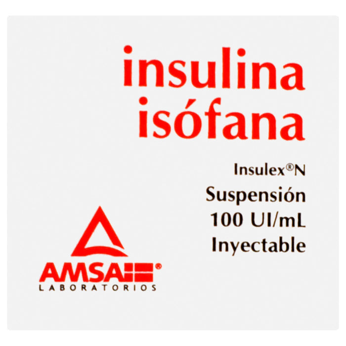Insulina Isofana Solución Inyectable 100Ui 10Ml Amsa - WeCare Pharma