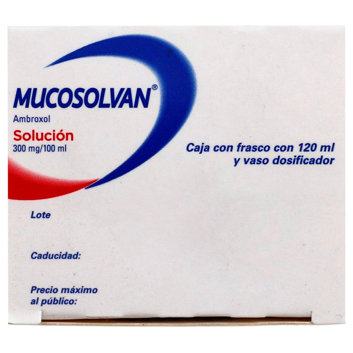 Mucosolvan Solución 300Mg/100Ml 120Ml (Ambroxol) - WeCare Pharma