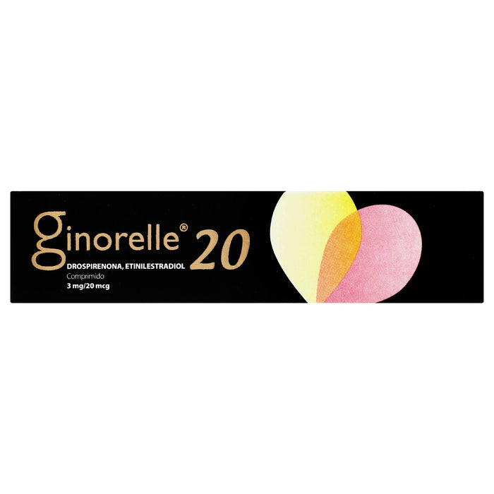 Ginorelle 20 3Mg/20Mcg Con 28 Comprimidos (Drospirenona/Etinilestradiol) - WeCare Pharma