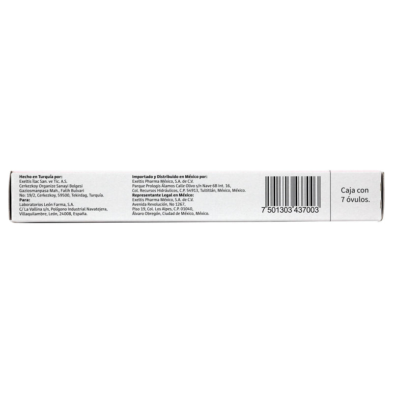 Gynotran Ovulos 750Mg/200Mg Con 7 (Metronidazol/Miconazol) - WeCare Pharma