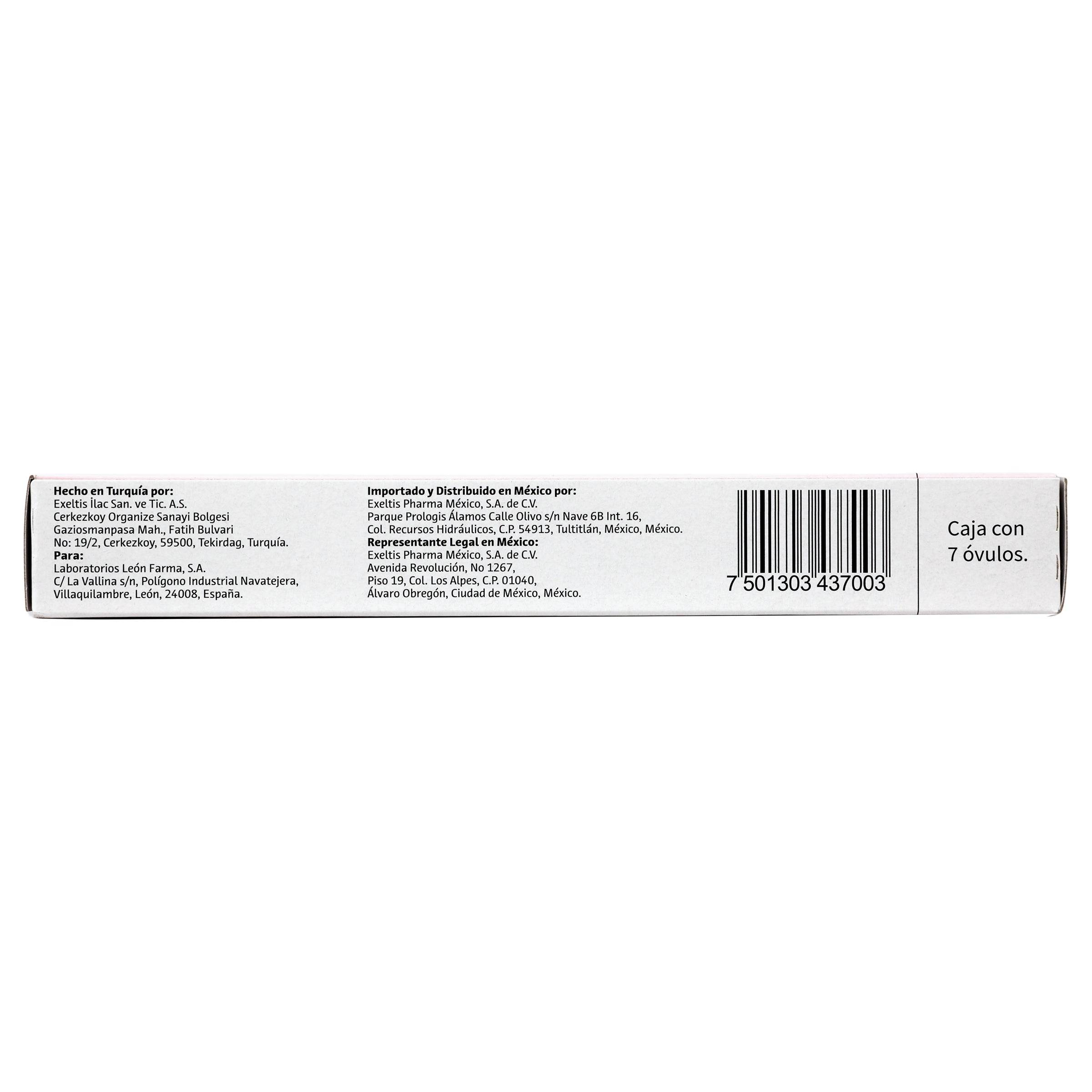Gynotran Gynotran Ovulos 750Mg/200Mg Con 7 (Metronidazol/Miconazol) — WeCare Pharma