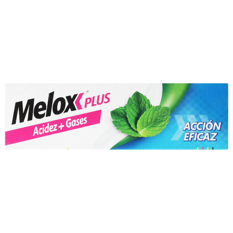 Melox Plus Mast 200Mg Con 50 Menta Tabletas (Aluminio/Magnesio/Simeticona) - WeCare Pharma