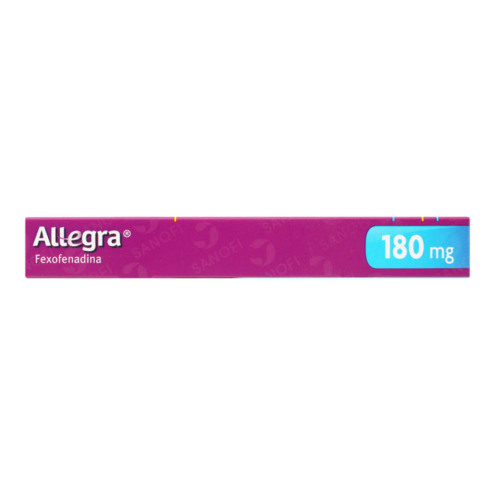 Allegra 180Mg Con 10 Tabletas (Fexofenadina) 5 - 7501165001725