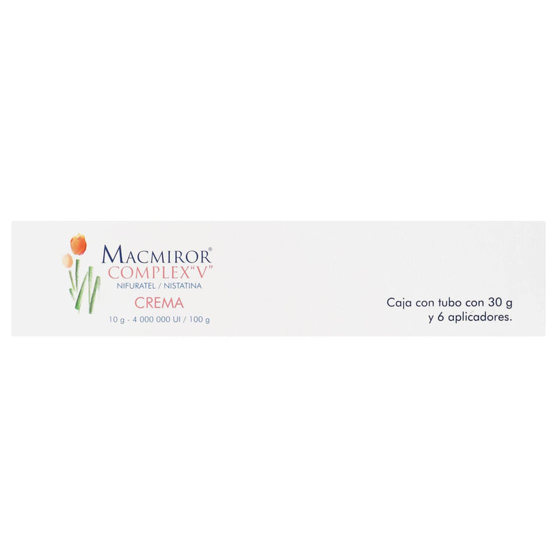 Macmiror Complex V (Nifuratel/Nistatina) Crema 10G/4000000Ui/100G - WeCare Pharma