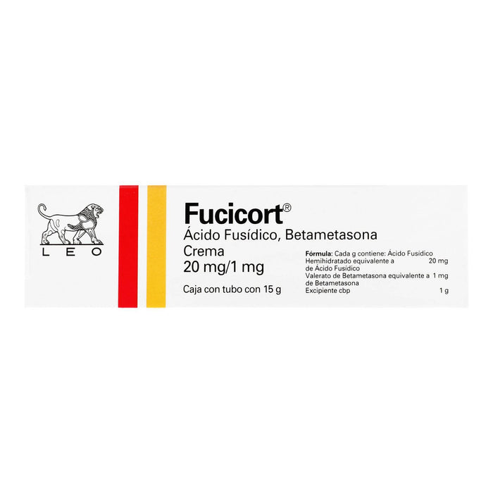 Fucicort Crema 20Mg/1Mg 15G (Fusidato/Betametasona) - WeCare Pharma
