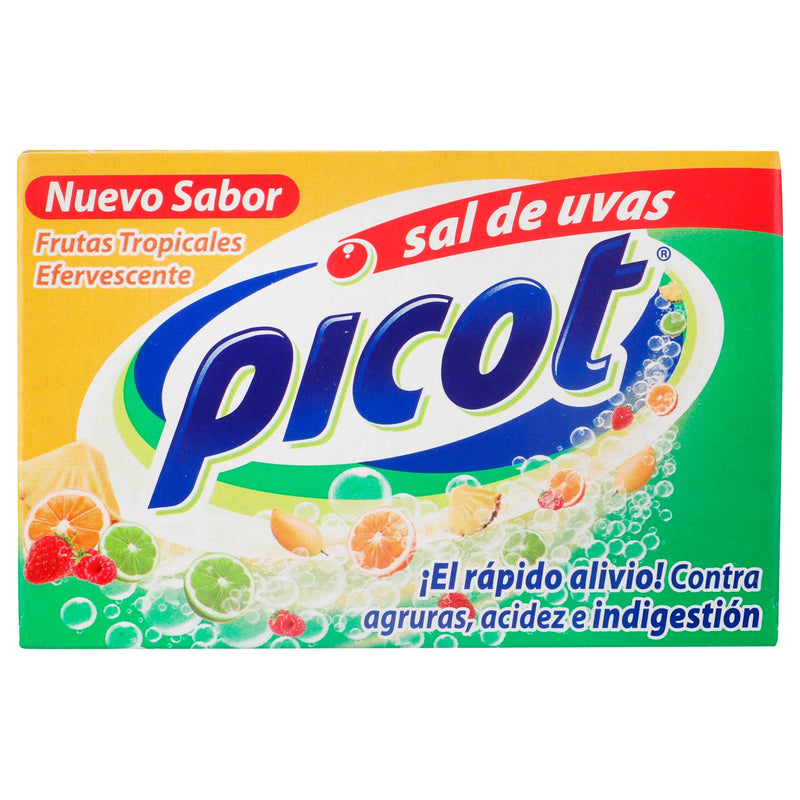 Sal De Uvas Picot Con 10 Sobres Frutas Tropic (Bicarbonato/Ac Tartarico/Ac Citrico) - WeCare Pharma