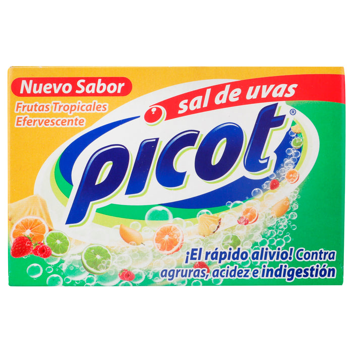 Sal De Uvas Picot Con 10 Sobres Frutas Tropic (Bicarbonato/Ac Tartarico/Ac Citrico) 5 - 7501058715937