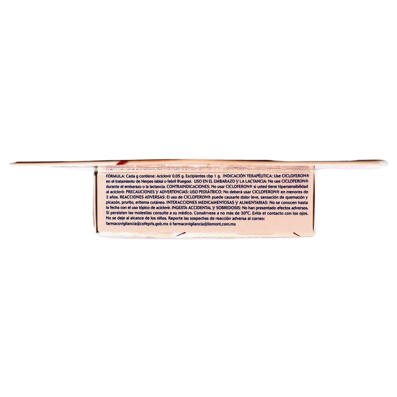 Cicloferon Crema 0.5% Color Piel 2G (Aciclovir) - WeCare Pharma