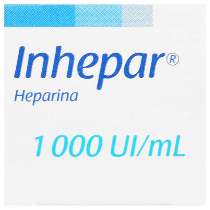 Inhepar Frasco 1000Unid/Ml 10Ml Con 1 Ampulas (Heparina) - WeCare Pharma