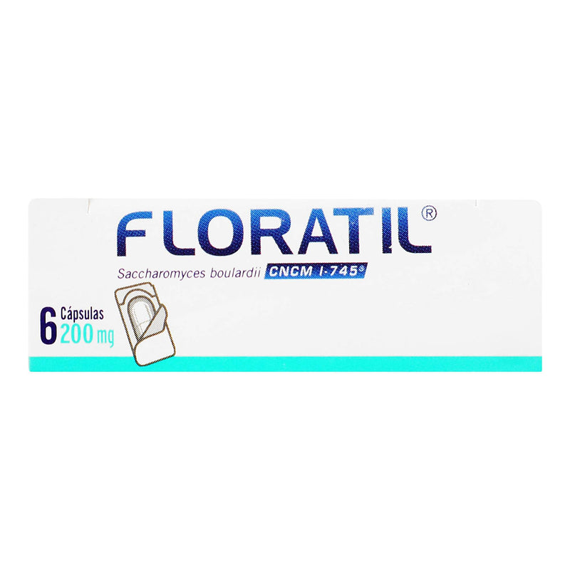 Floratil 200Mg Con 6 Capsulas (Saccharomyces Boulardii) - WeCare Pharma