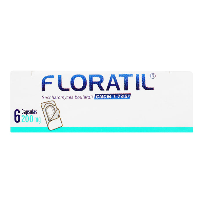 Floratil 200Mg Con 6 Capsulas (Saccharomyces Boulardii) 5 - 7501298242101