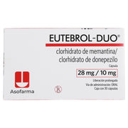 Etubrol-Duo (Memantina/Donepezilo) Capsulas 28Mg/10Mg Con 30 - WeCare Pharma