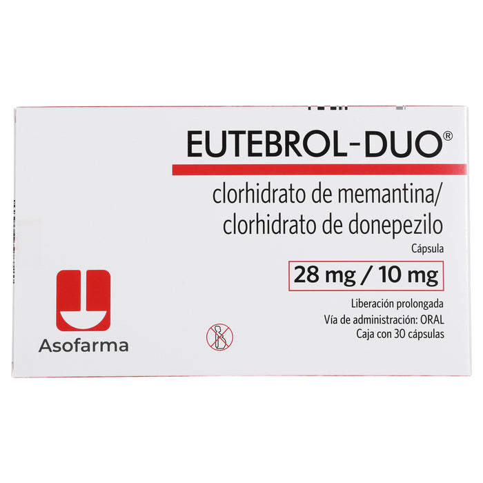 Etubrol-Duo (Memantina/Donepezilo) Capsulas 28Mg/10Mg Con 30 - WeCare Pharma