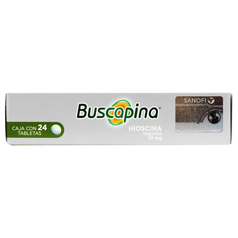 Buscapina 10Mg Con 24 Tabletas (Hioscina) - WeCare Pharma