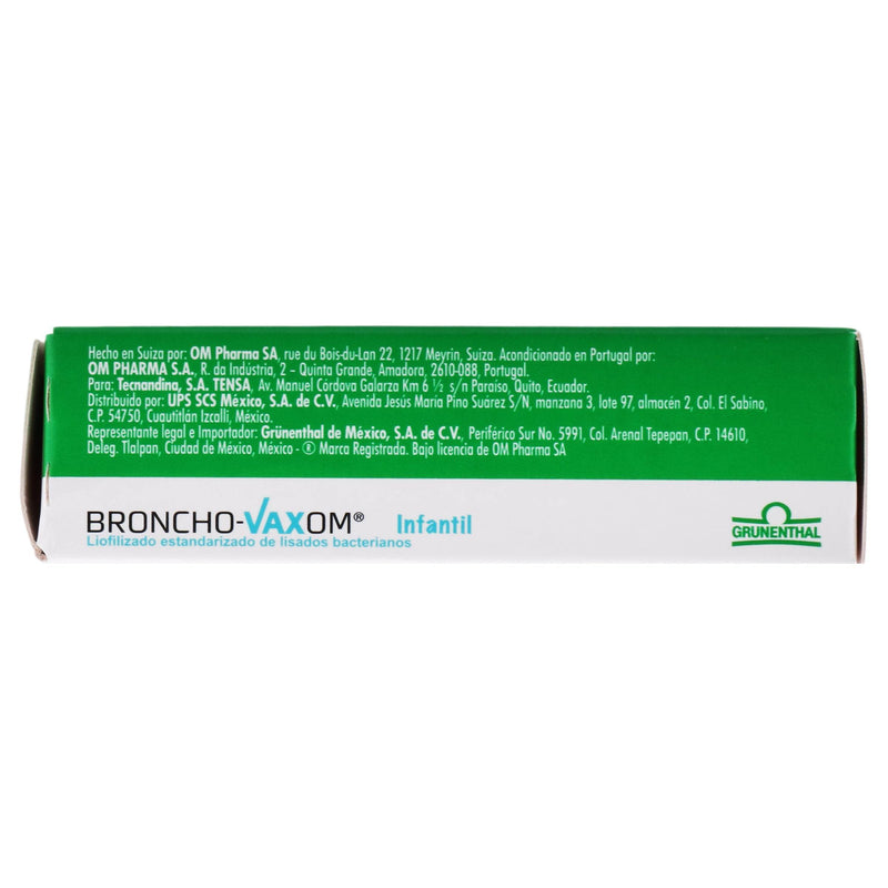 Broncho Vaxom Inf Sobres 3.5Mg Con 10 (Lisados Bacterianos) - WeCare Pharma