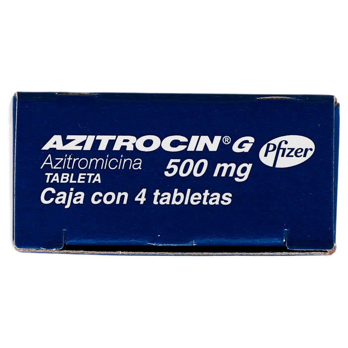 Azitrocin G 500Mg Con 4 Tabletas (Azitromicina) 5 - 7501287687289