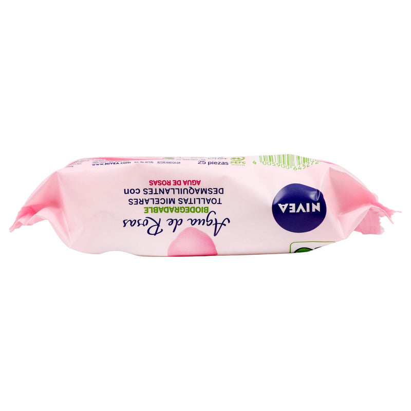 Nivea Toallitas Desmaquillantes Agua De Rosas Con 25 - WeCare Pharma