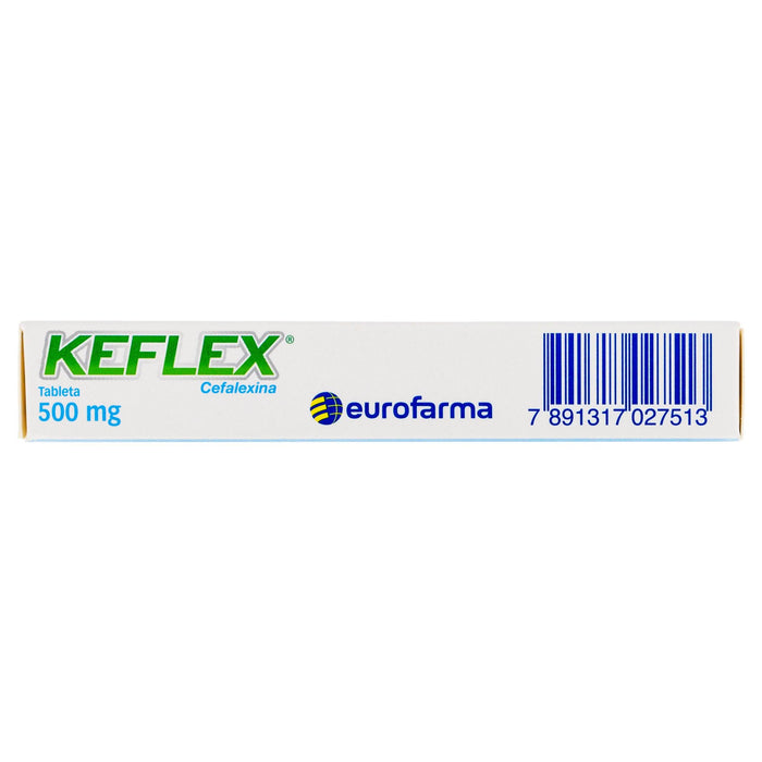 Keflex 500Mg Con 12 Tabletas (Cefalexina) - WeCare Pharma