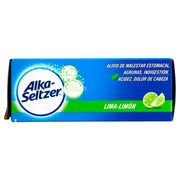 Alka-Seltzer Lima-Limon Efervecente V Con 12 Tabletas (Bicarbonato/Ac Citrico/ Ac Acetilsalicilico) - WeCare Pharma