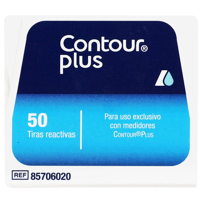 Contour Plus Tiras Reactivas Con 50 - WeCare Pharma