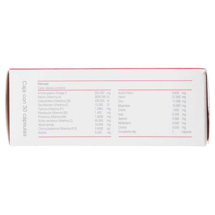 Geadite 150Mg Con 30 Capsulas (Acido Folico/Omega 3) - WeCare Pharma