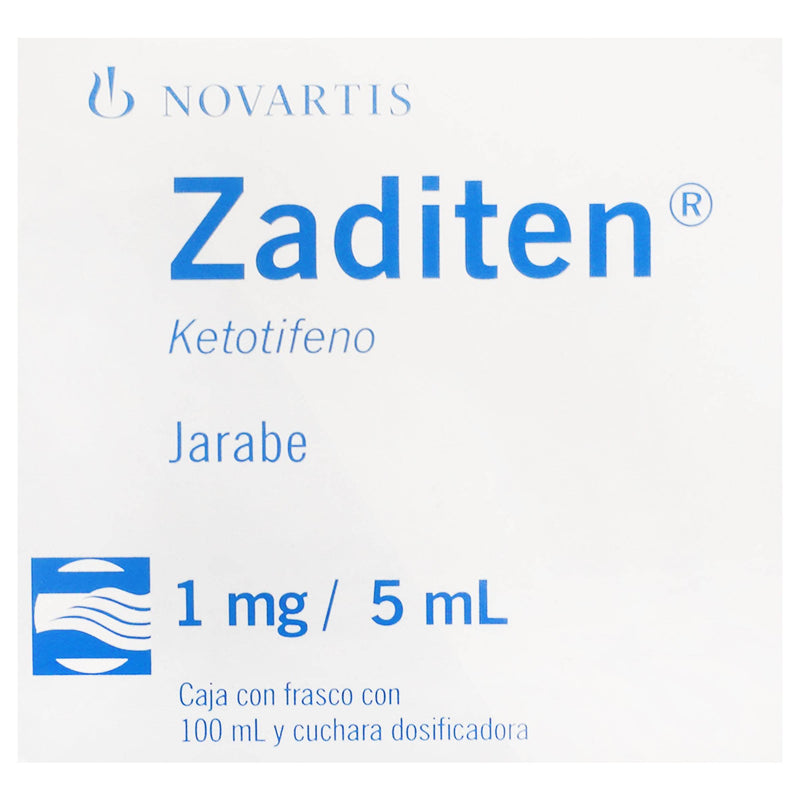 Zaditen Jarabe 1Mg/5Mg 100Ml (Ketotifeno) - WeCare Pharma