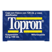 Topron Suspensión 4.4G/100Ml 120Ml (Nifuroxazida) - WeCare Pharma