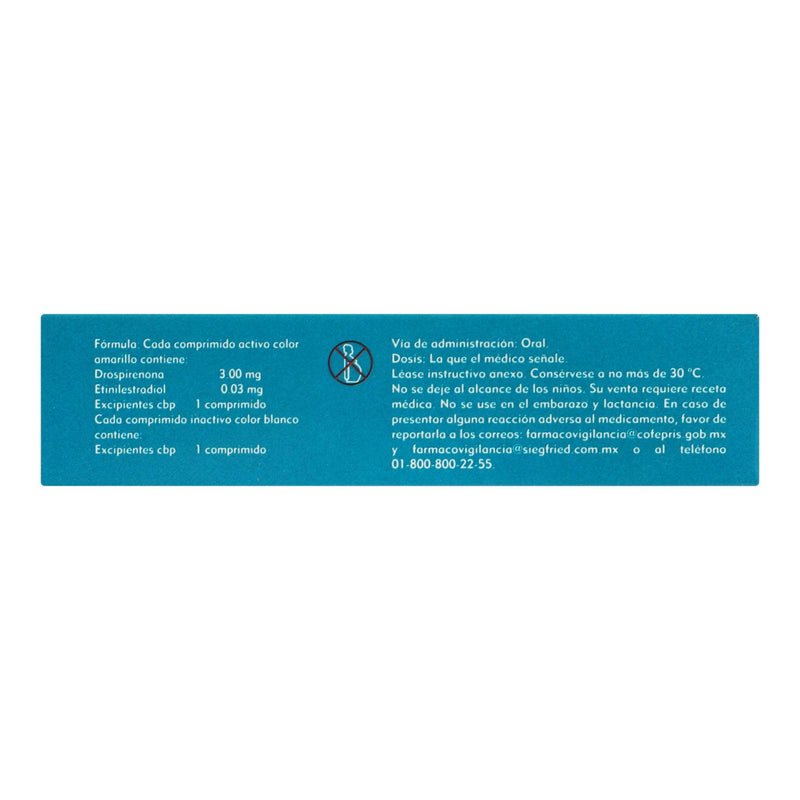 Ilimit 3Mg/0.03Mg Con 28 Comprimidos (Drospirenona/Etinilestradiol) - WeCare Pharma