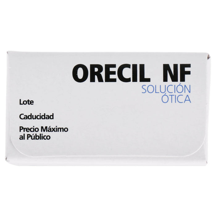 Orecil Nf Gotas Otica 10Mg/3Mg/2.5Mg 10Ml (Lidocaina/Ofloxacino/Hidrocortisona) - WeCare Pharma