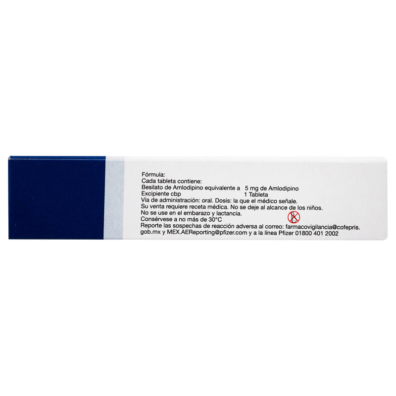 Norvas 5Mg Con 30 Tabletas (Amlodipino) - WeCare Pharma