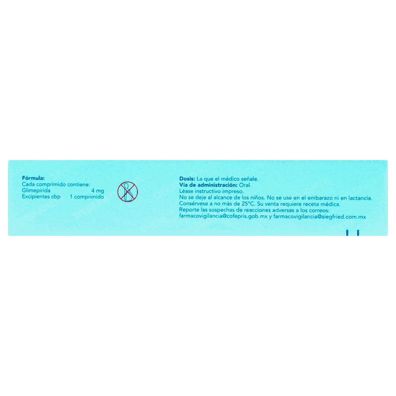 Luvik 4Mg Con 30 Tabletas (Glimepirida) - WeCare Pharma