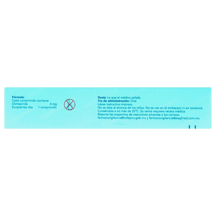 Luvik 4Mg Con 30 Tabletas (Glimepirida) - WeCare Pharma