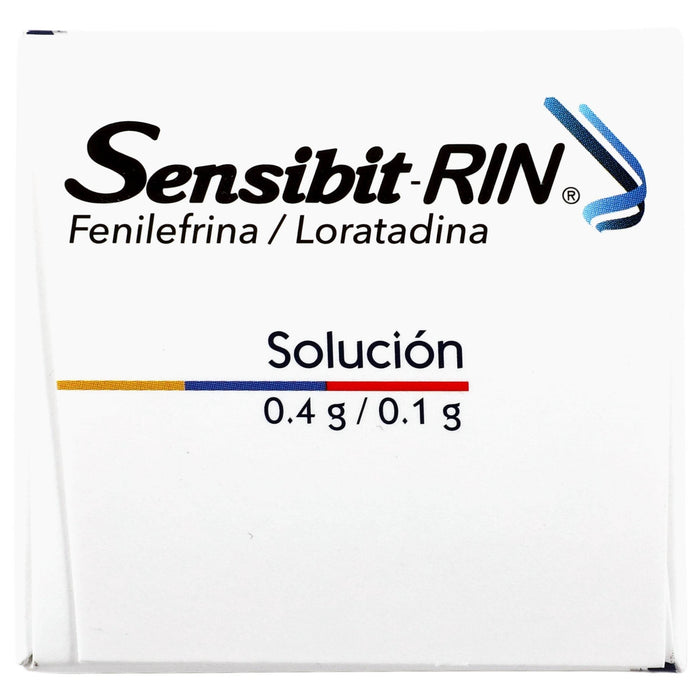 Sensibit-Rin Solución 0.4/0.1G 60Ml (Fenilefrina/Loratadina) - WeCare Pharma