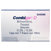 Combigan-D Gotas 0.2%/0.5% Frasco 10Ml (Brimodinina/Timolol) - WeCare Pharma