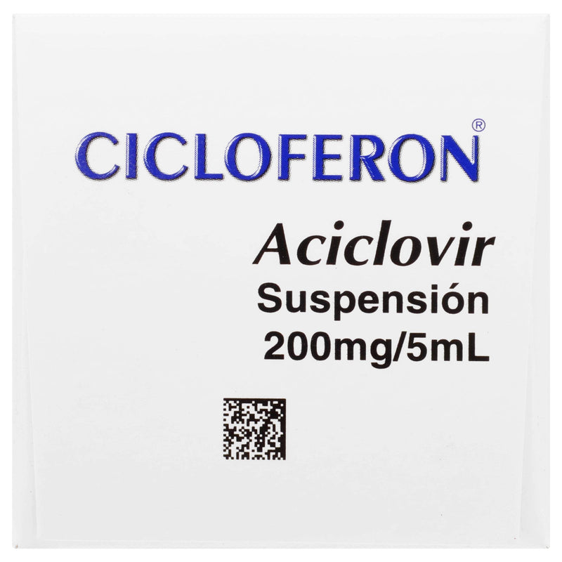 Cicloferon Suspensión 200Mg/5Ml 60Ml (Aciclovir) - WeCare Pharma