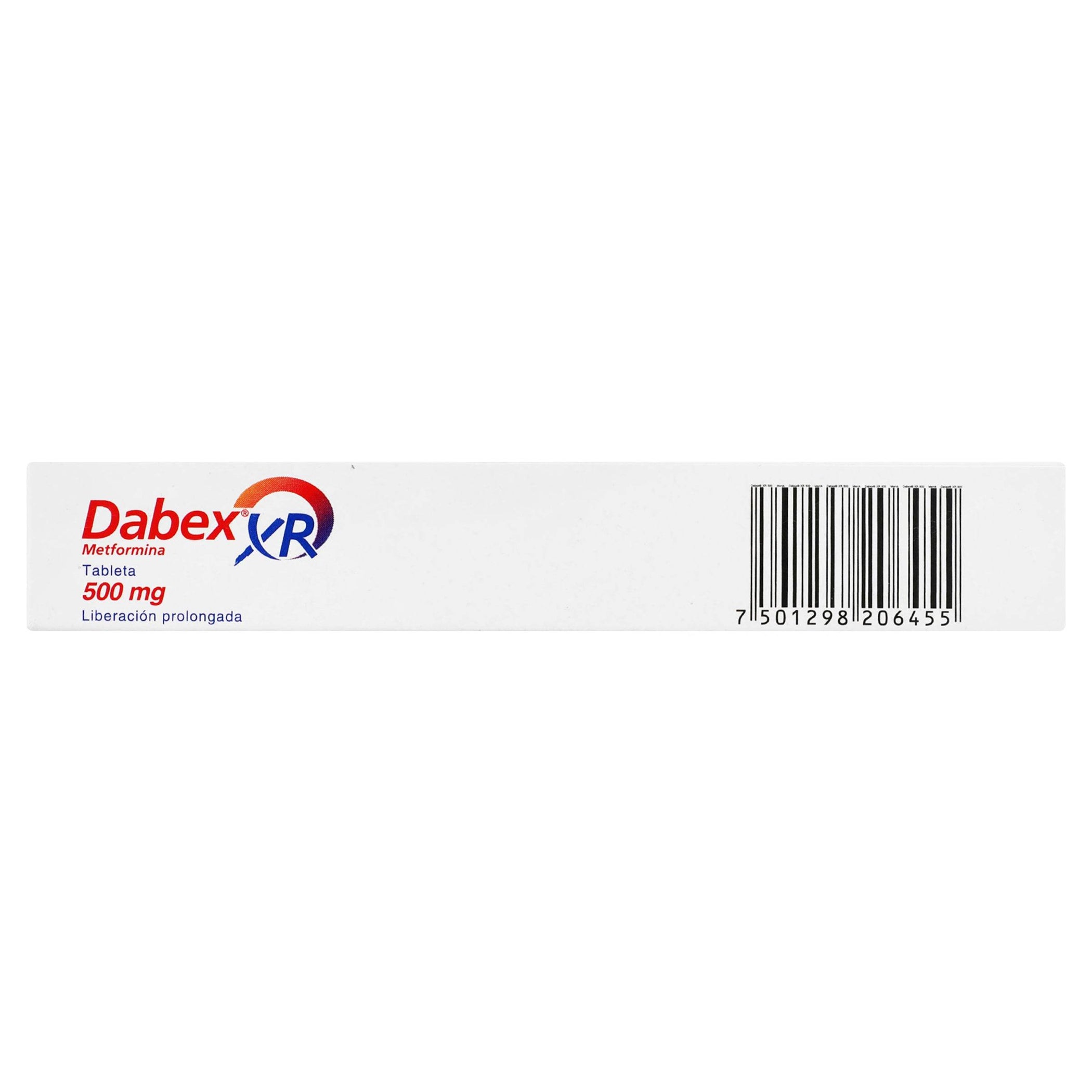 Dabex Xr 500Mg Con 30 Tabletas (Metformina) — WeCare Pharma