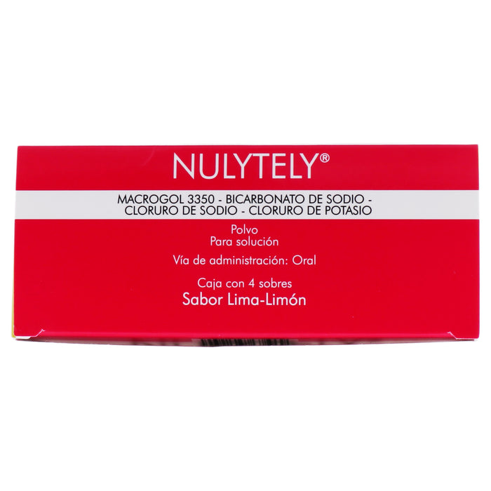 Nulytely Sobre 110.1G Con 4 Lima-Limon (Macrogol/Sodio/Potasio) 6 - 7501871730322