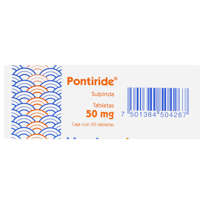 Pontiride (Sulpirida) Tabletas 50Mg Con 50 - WeCare Pharma
