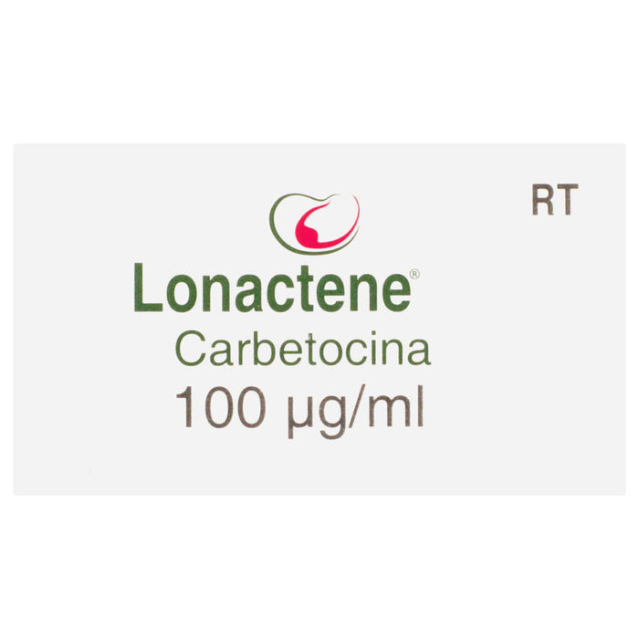 Lonactene Rt Frasco 100Mg 1Ml Con 1 Ampulas (Carbetocina) - WeCare Pharma