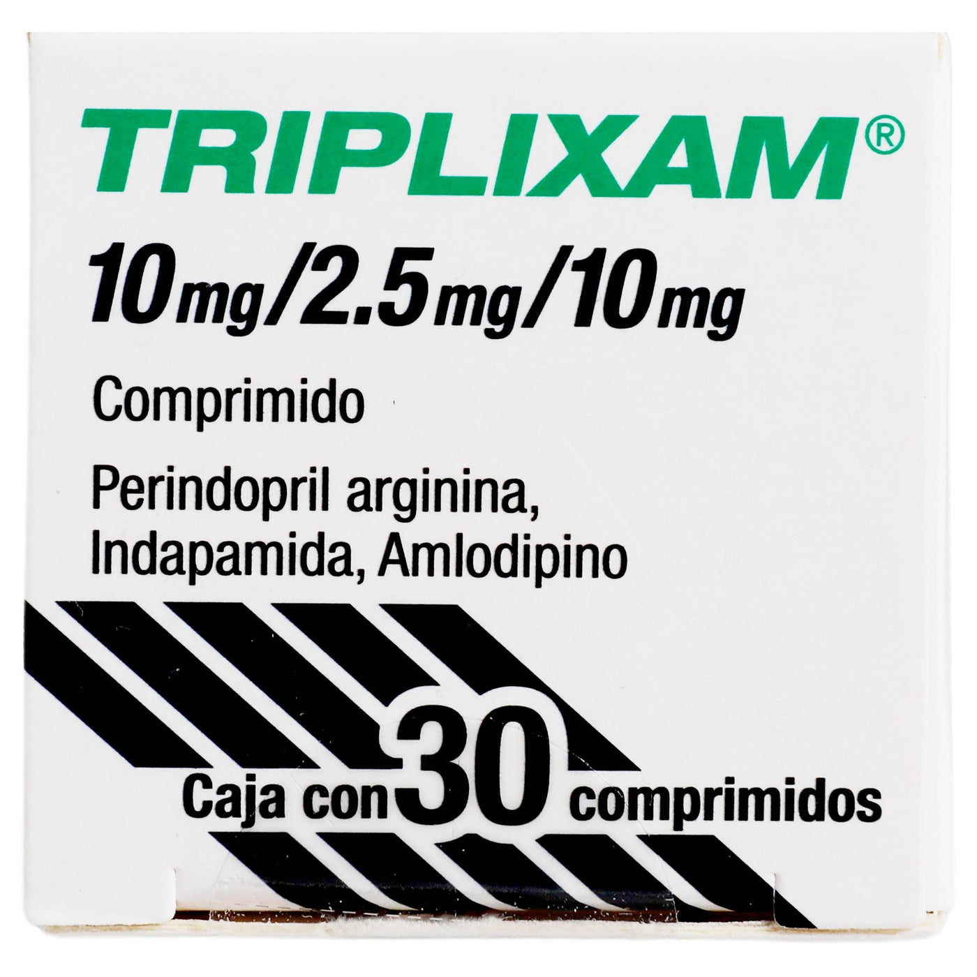 Triplixam 10Mg/2.5Mg/10Mg Con 30 Comprimidos (Perindopril/Arginina/Ind ...