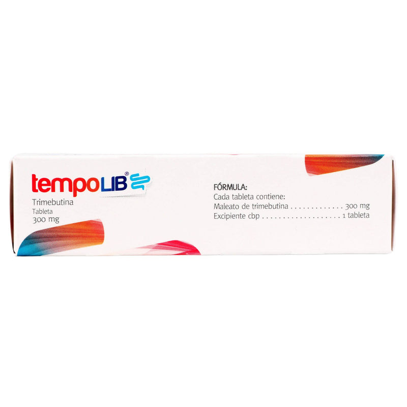 Tempolib 300Mg Con 30 Tabletas (Trimebutina) - WeCare Pharma
