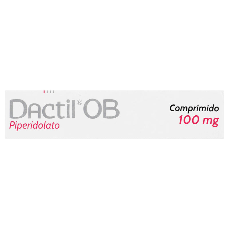 Dactil Ob 100Mg Con 30 Tabletas (Piperidolato) - WeCare Pharma