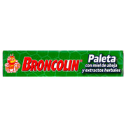 Broncolin Paleta 10G Con 10 Miel-Limon (Miel/Extractos Herbales) - WeCare Pharma
