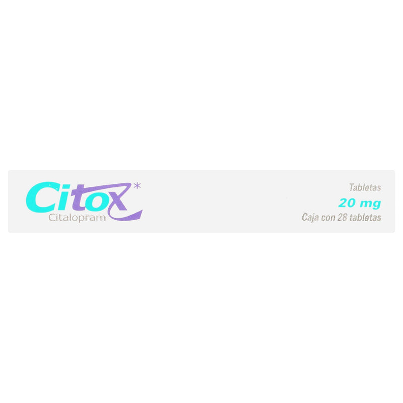 Citox 20Mg Con 28 Tabletas (Citalopram) - WeCare Pharma