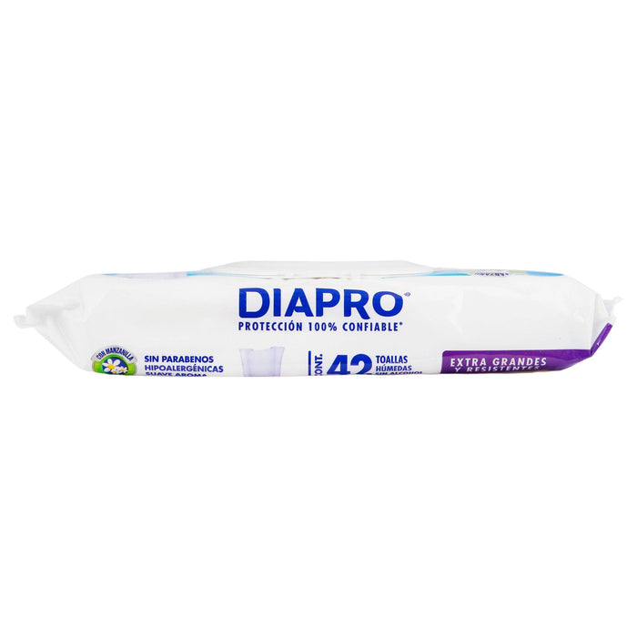 Toallitas Húmedas Diapro Con 42 - WeCare Pharma