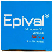 Epival 500Mg Con 30 Comprimidos (Valproato Semisodico) - WeCare Pharma