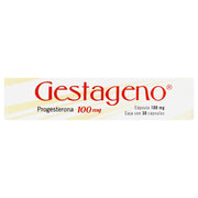 Gestageno 100Mg Con 30 Capsulas (Progesterona) - WeCare Pharma