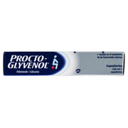 Procto-Glyvenol Supositorio 400/40Mg Con 5 (Tribenosido/Lidocaina) - WeCare Pharma