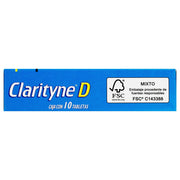 Clarityne-D 5Mg/30Mg Con 10 Tabletas (Loratadina/Fenilefrina) - WeCare Pharma